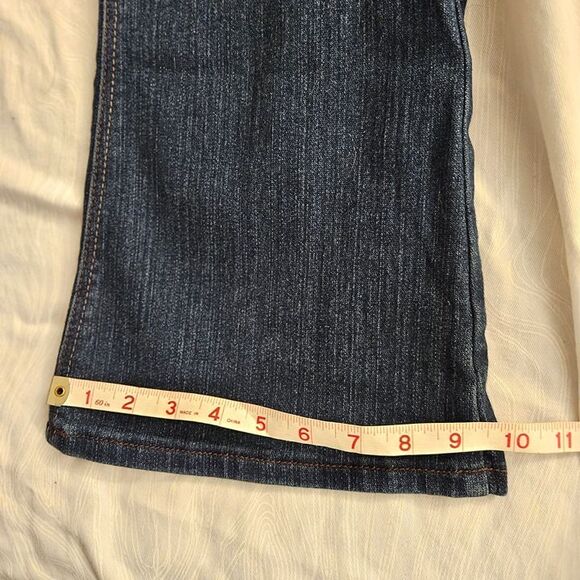 Y2K Flavour Bubblegum 10P Jeans 10S Petite Short 10 P Regular Stretch Flare NEW - Picture 8 of 9